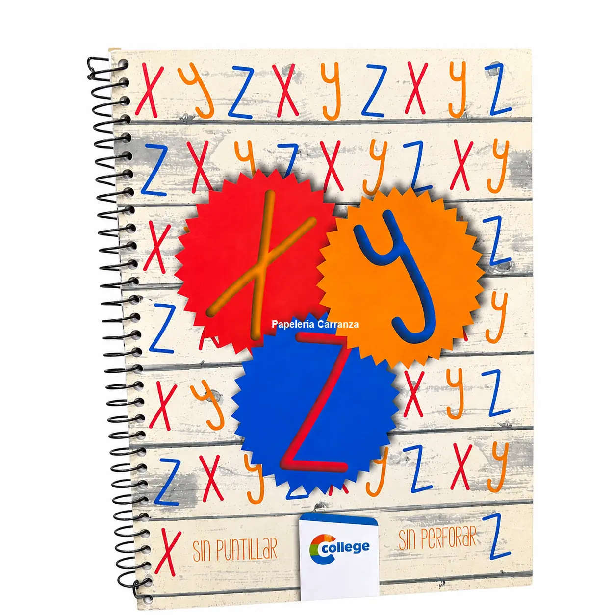 CUADERNOS C/ ESPIRAL 27 X 21 ” COLLEGE ” A4 100 HOJAS (CUADRICULADOS)