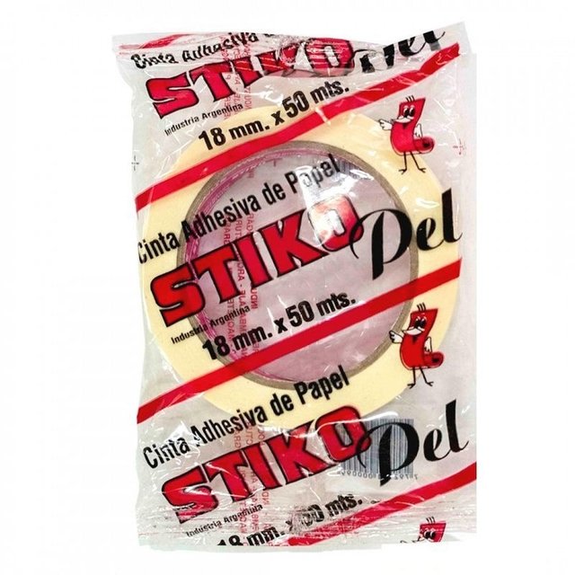 Cinta de Papel STIKO 48mm x 50 metros