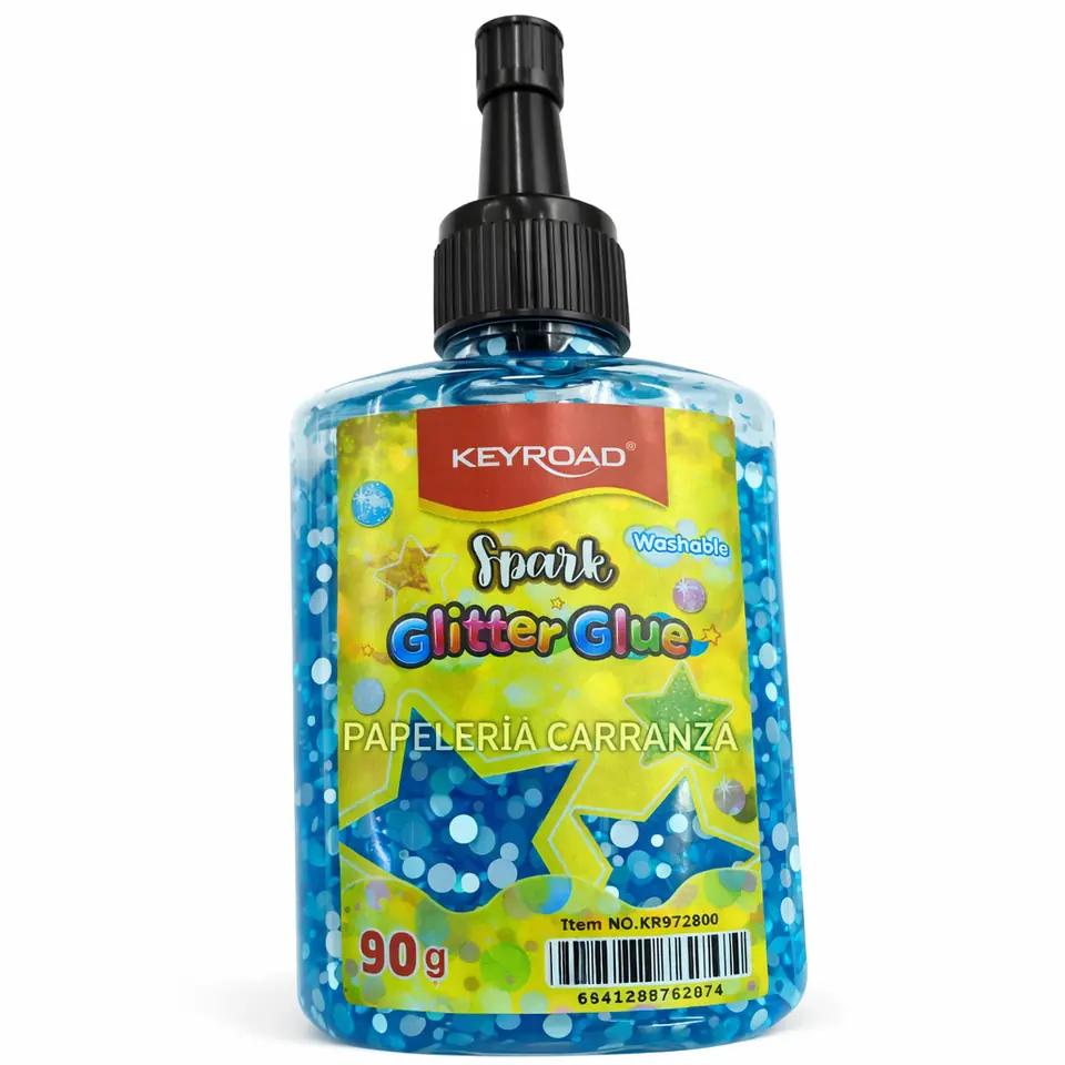 Adhesivo con Glitter - KEYROAD CONFETTI 90 GR - x Unidad