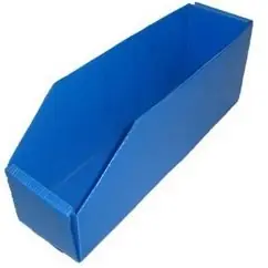 Gaveta de Archivo Plastico Azul N° 1 * Tipo Repuestera / Revistera *