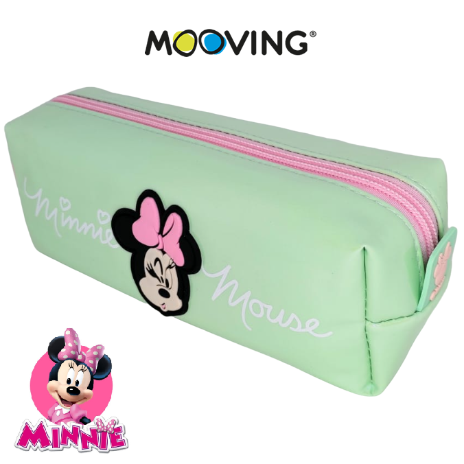 CARTUCHERAS MOOVING "MINNIE M0USE" RECTANGULAR PASTEL