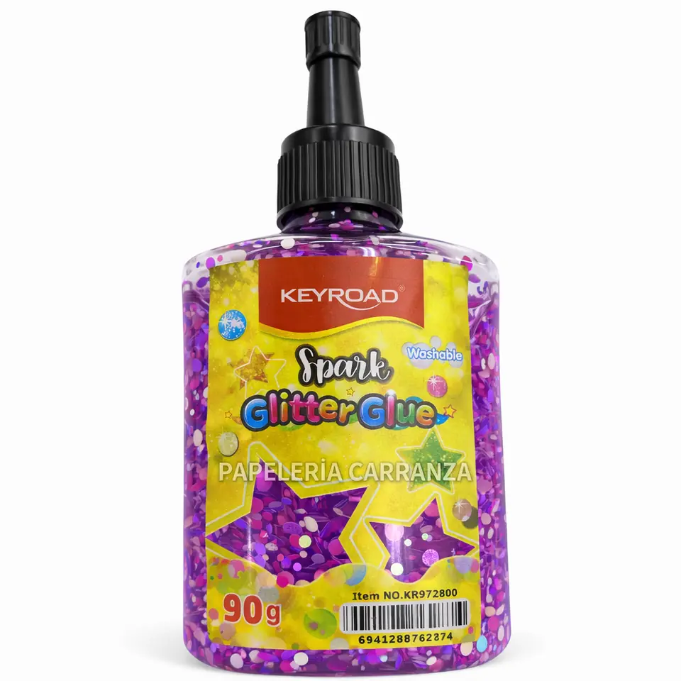 Adhesivo con Glitter - KEYROAD CONFETTI 90 GR - x Unidad