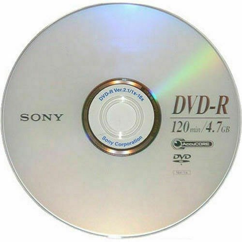 Disco Virgen DVD "SONY"