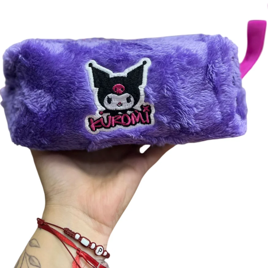 CARTUCHERAS *KUROMI VIOLETA* PELUDA