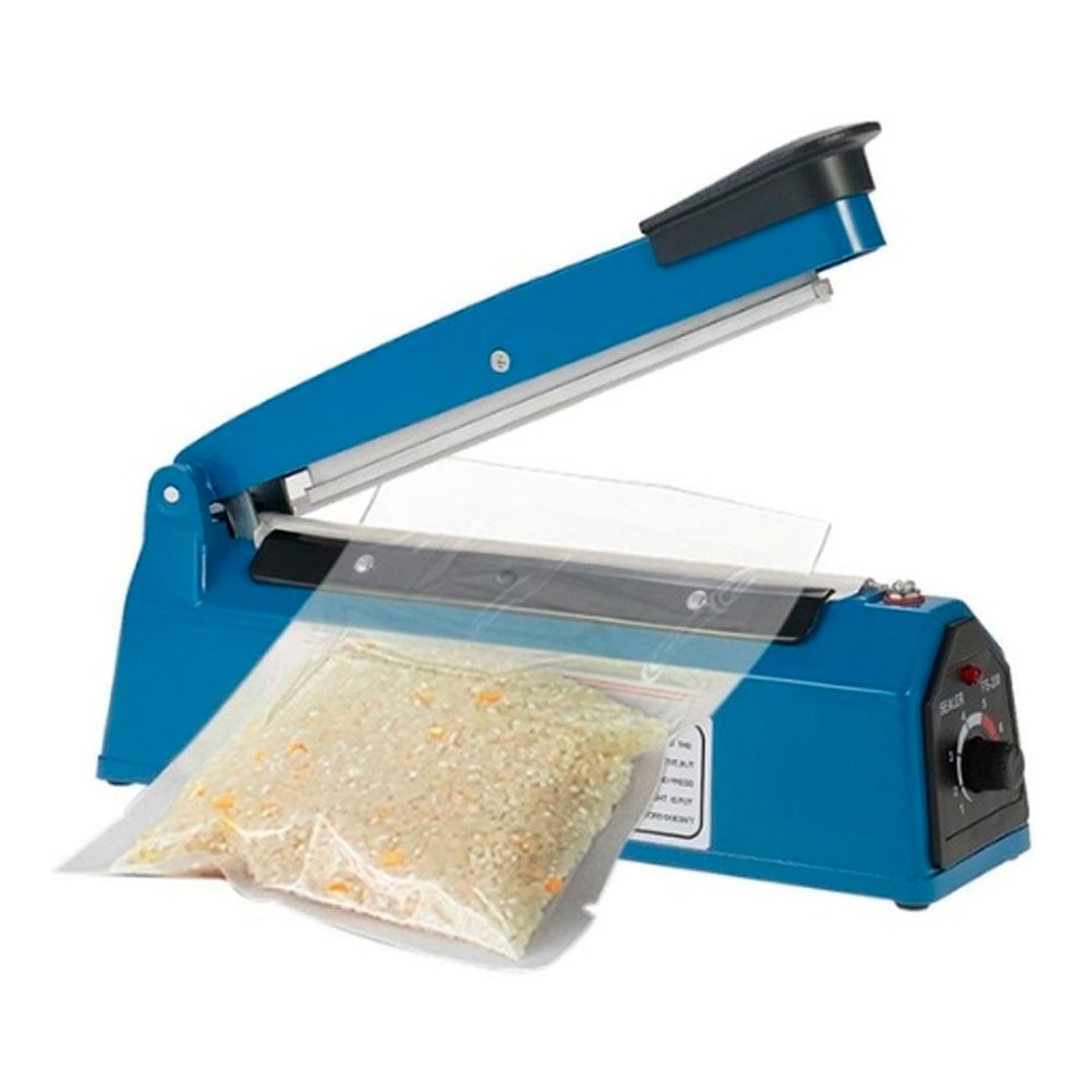 Selladora de Bolsas Ibi Craft 200 MM (20 Cm de sellado) Cortadora c/ Regulador + 1 Resistencia de repuesto