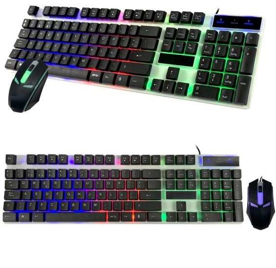 COMBO GAMER RETROILUMINADO RMT - 13 (Teclado+ Mouse)