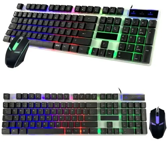 COMBO GAMER RETROILUMINADO RMT - 13 (Teclado+ Mouse)