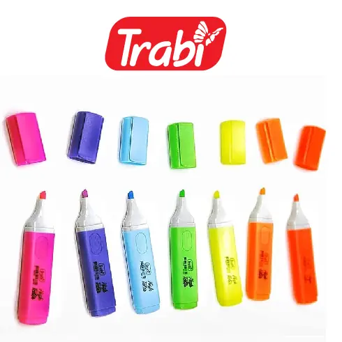 Resaltadores Chatos Trabi Flùo High Texter (Suelto)
