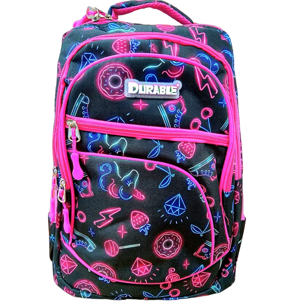 Mochila Reforzada Grande " DURABLE " Jumbo (Excelente Calidad) Interior Impermeable