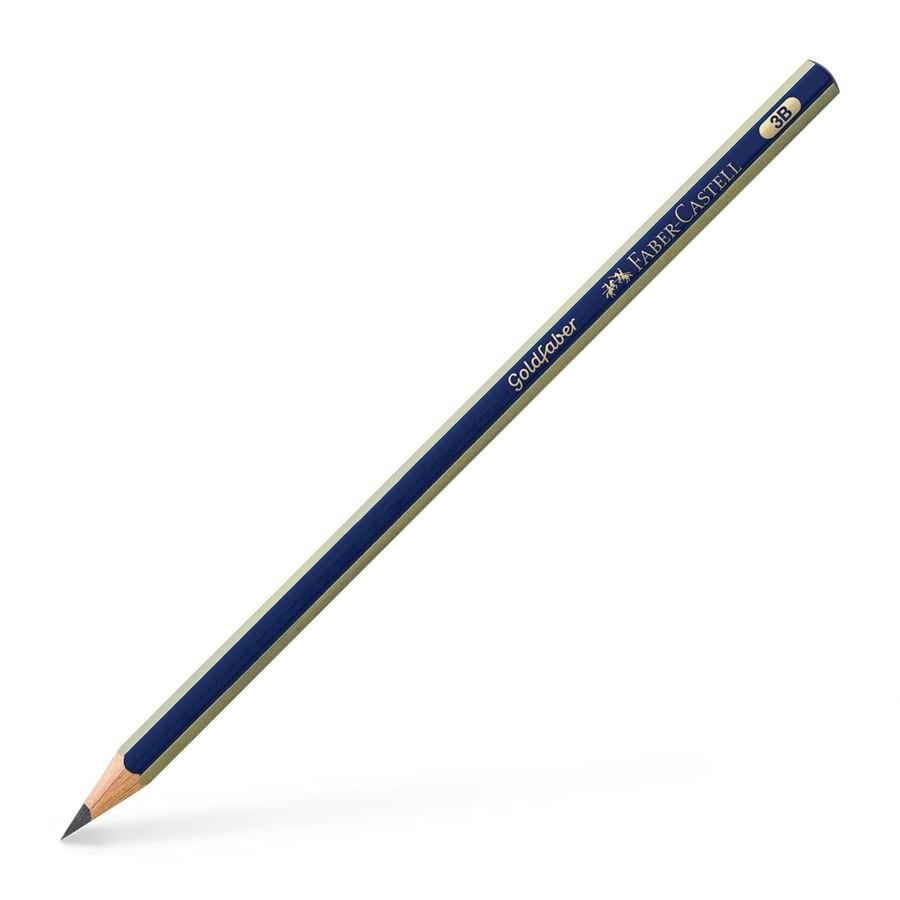Lapiz Tecnico Negro GOLD FABER Grafito PREMIUM ** PARA DIBUJO ** x unidad