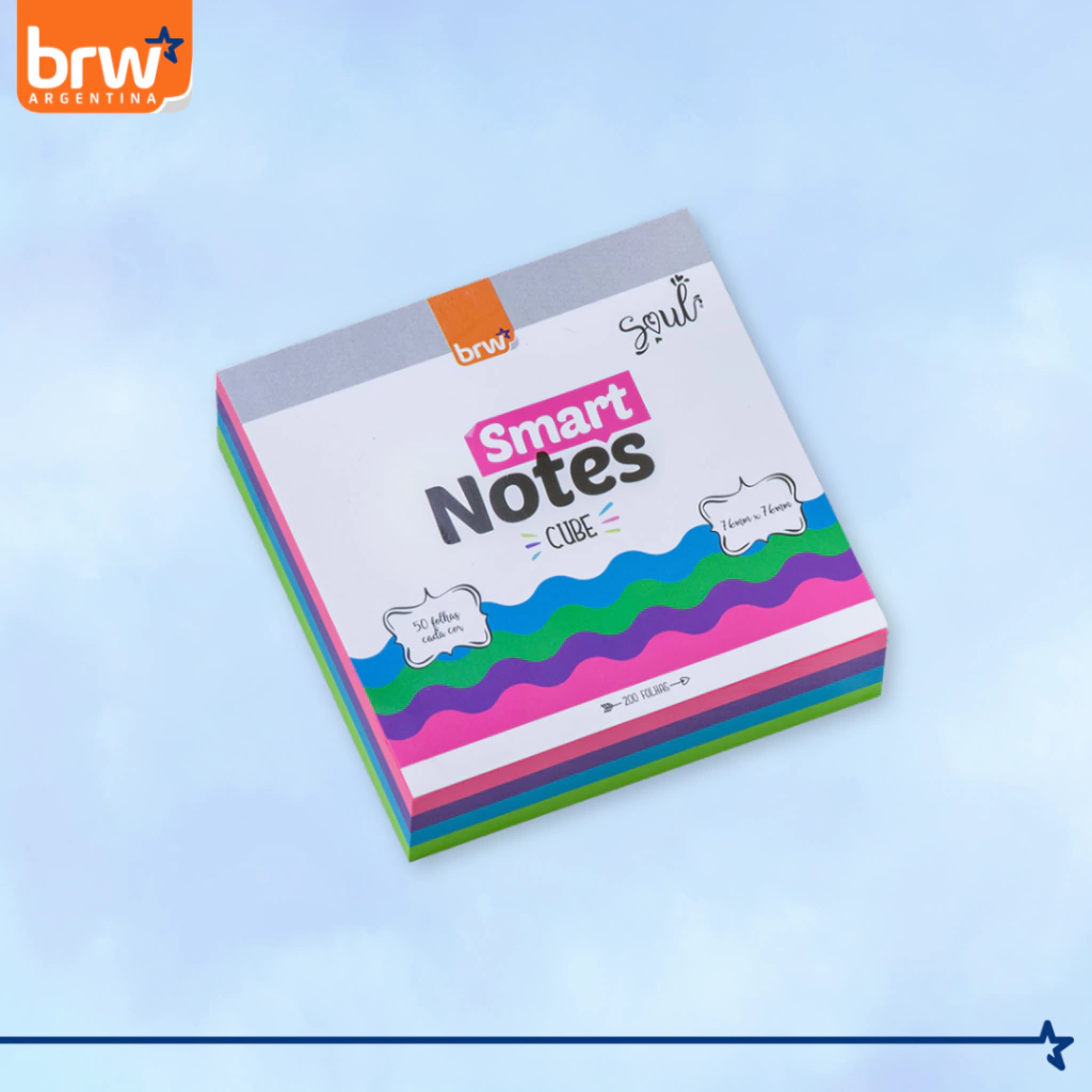 Notas Adhesivas BRW * SOUL * 200 HOJAS