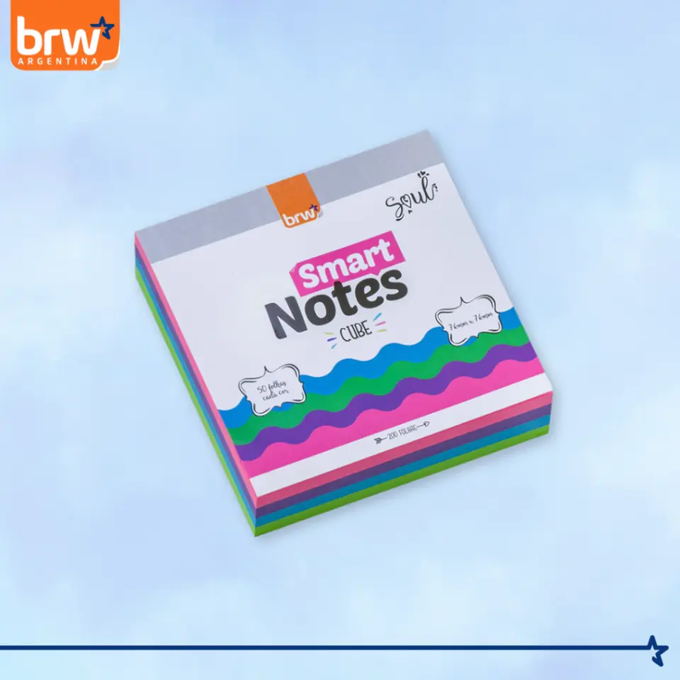 Notas Adhesivas BRW * SOUL * 200 HOJAS