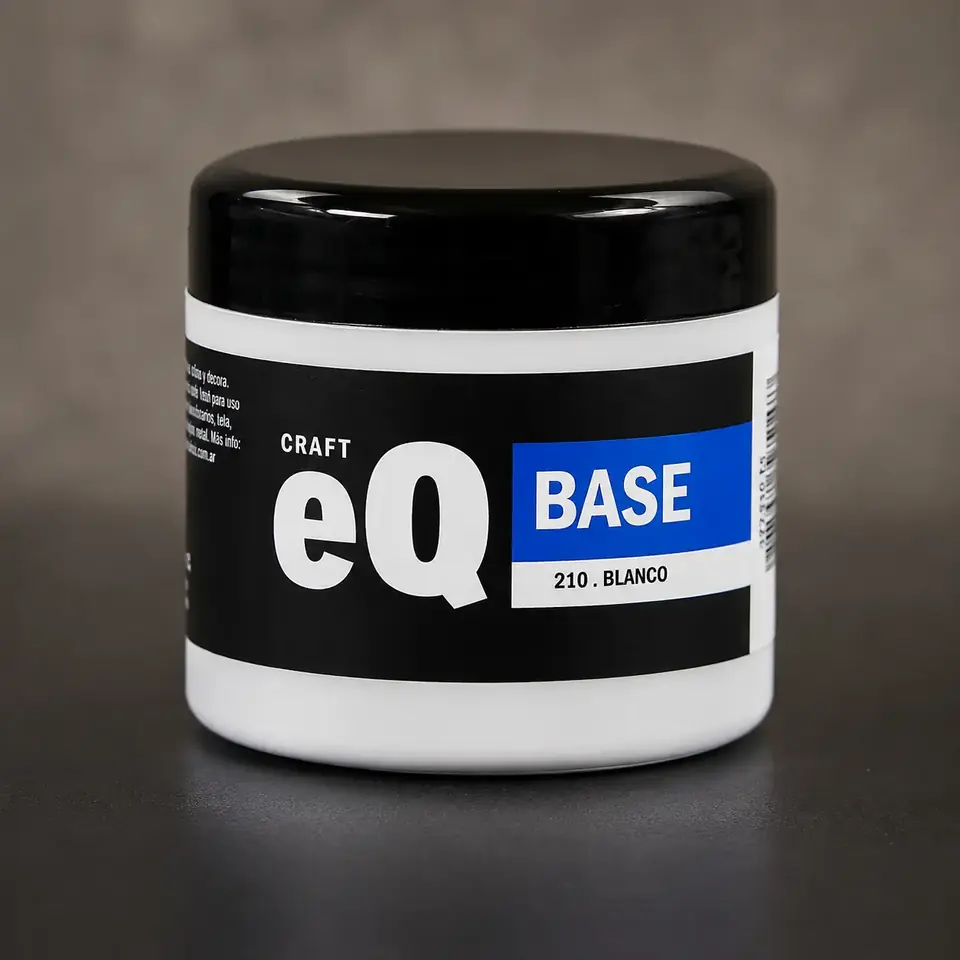 BASE ACRILICA EQ ARTE x 200 ml BLANCA