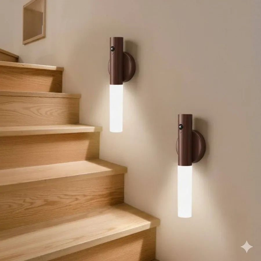 Lamparas Led * ANTORCHA MAGNETICA * imantada Recargable Con Sensor de Movimiento