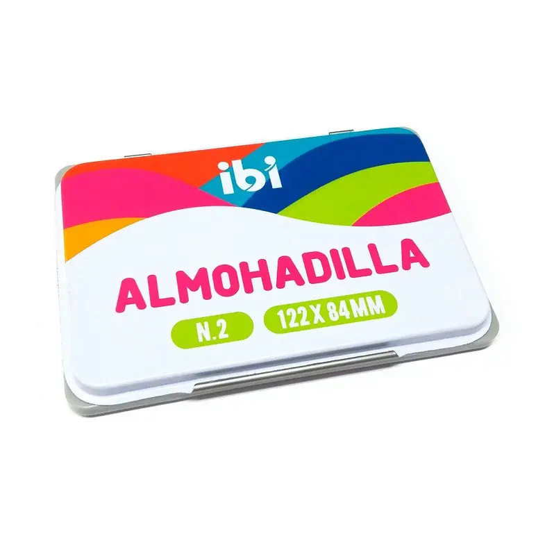 Almohadilla de METAL IBI para Sellos N° 2 (Mediana)