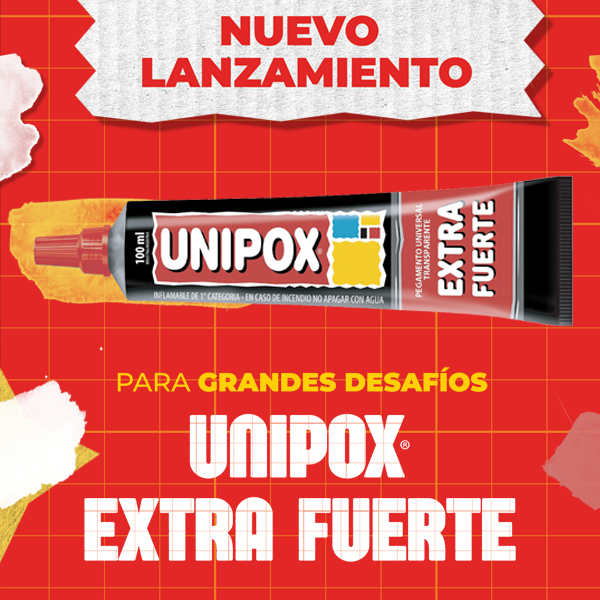 ADHESIVO UNIVERSAL " UNIPOX EXTRA FUERTE " x 25 ML