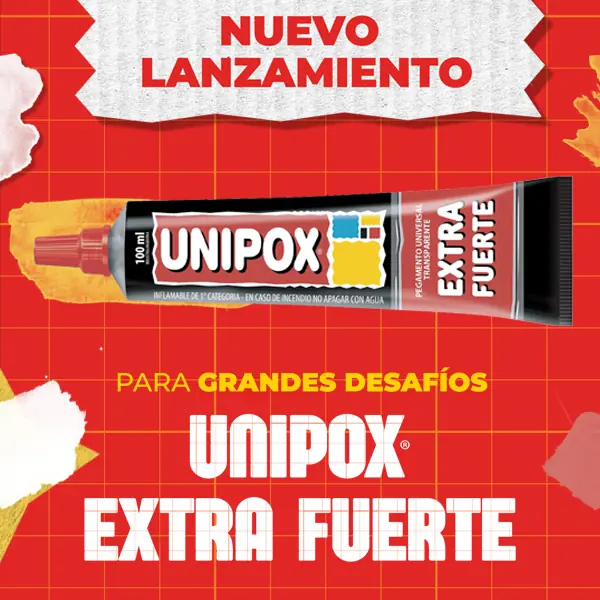ADHESIVO UNIVERSAL " UNIPOX EXTRA FUERTE " x 25 ML