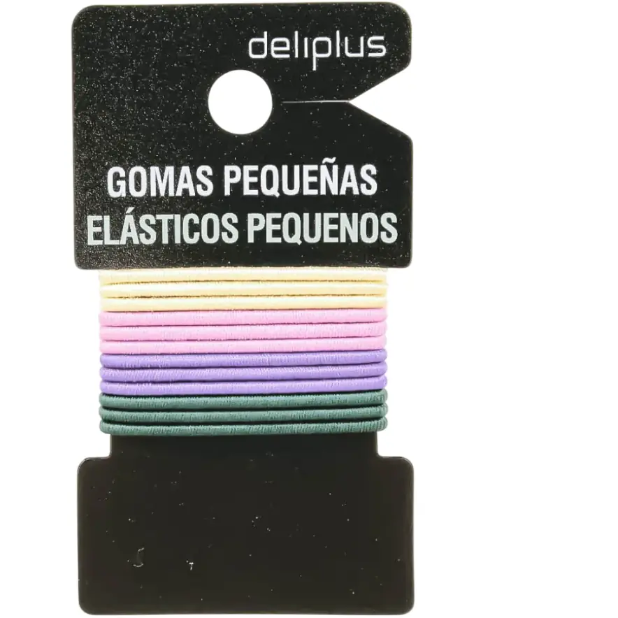 Colitas para el pelo * Blister x 12 * Deliplus Elasticos