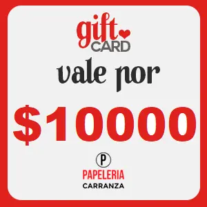 GIFT CARDS $10000 (TARJETA PARA REGALO)