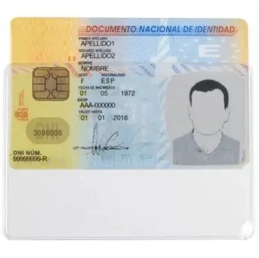 Porta Credencial * Tipo Bolsillo * 7 x 11 cm Transparente