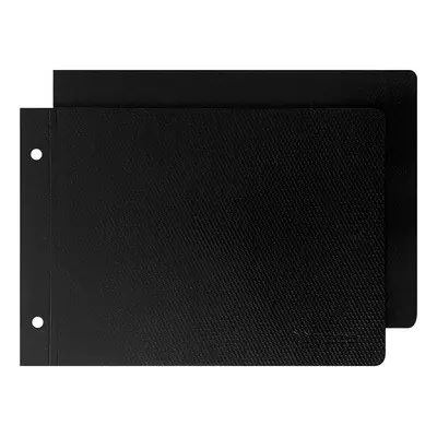 Tapa de Carpeta Escolar N5 " FIBRA NEGRA "