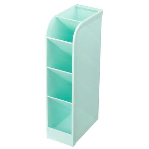 Organizadores de Escritorio "Verde Pastel" 5 Compartimientos