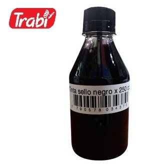 Tinta para Sello Trabi x 250 cc NEGRO