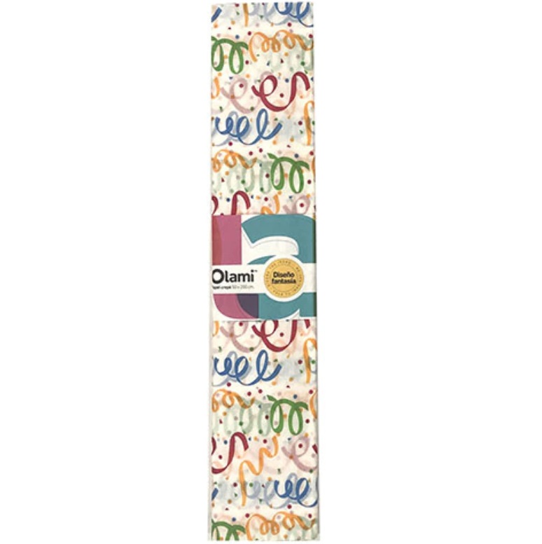 PAPEL CREPE FANTASIA - FESTIVOS -