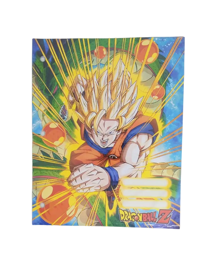 Separadores de Materias "Dragon Ball Z" Tamaño Escolar (Fantasia)