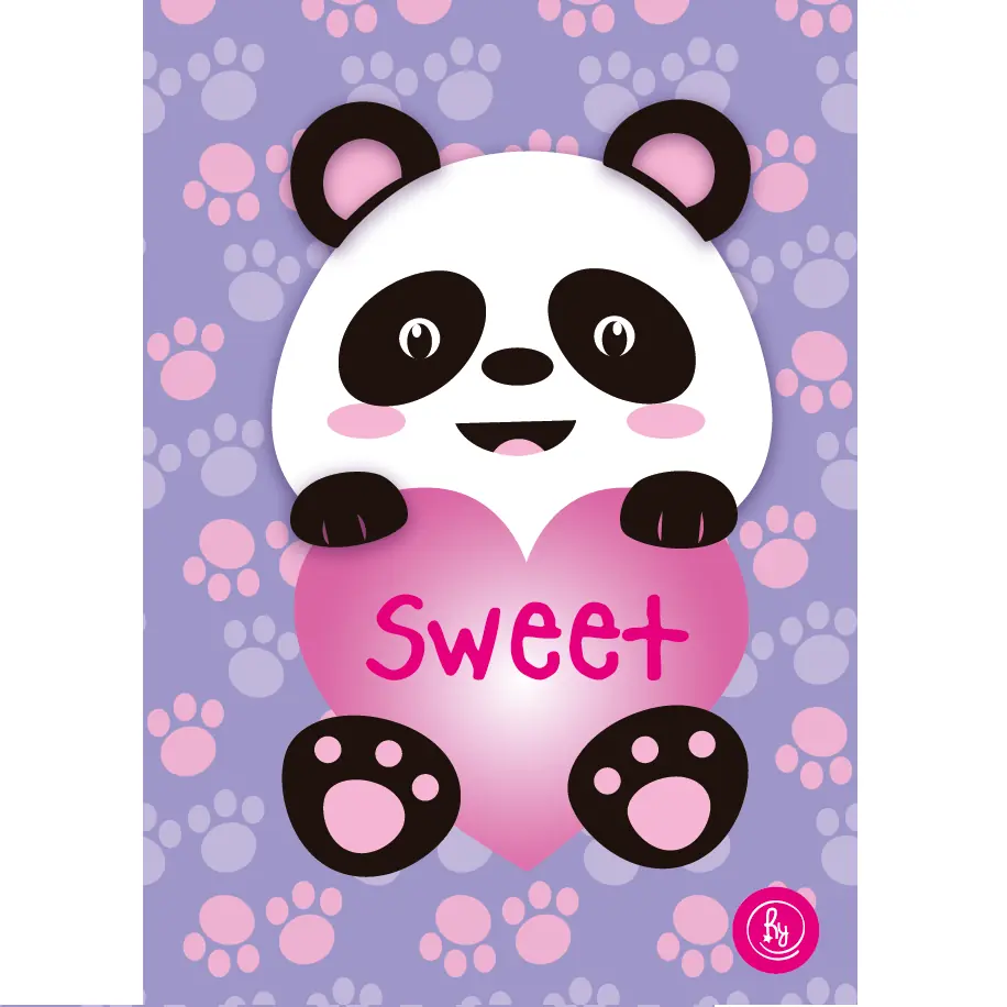 Libretas RY Design "Panda" 10 x 15 Flexibles