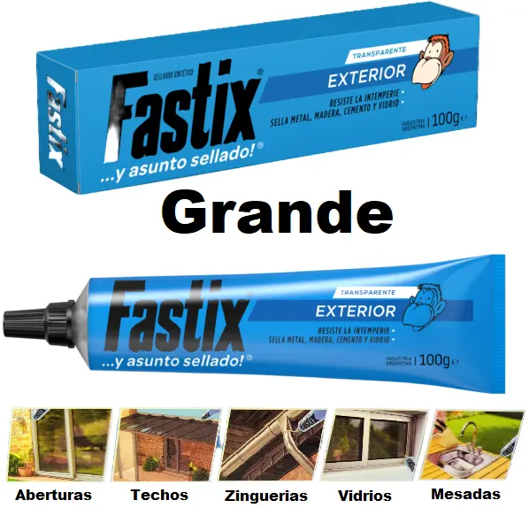 Fastix Transparente *EXTERIOR* (Fijador y Sellador) 100g
