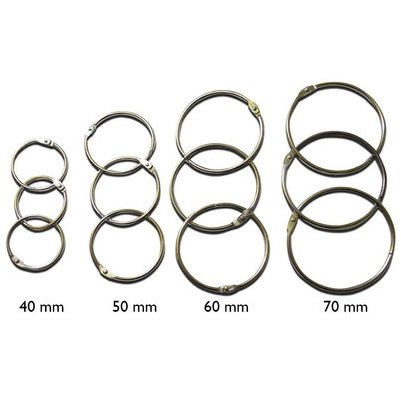 Argollas para Carpetas Metalicas x unidad