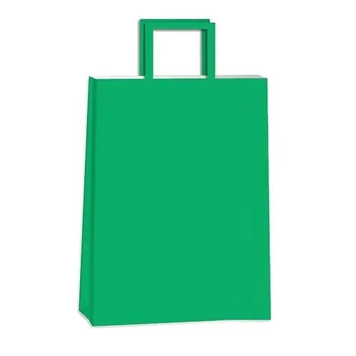 BOLSAS DE REGALO " VERDE " Tamaño 30 X 41 COLOR