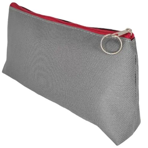 CARTUCHERA GRANDE "GRIS"