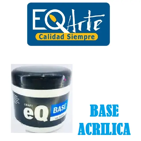 BASE ACRILICA EQ ARTE x 200 ml COLORES