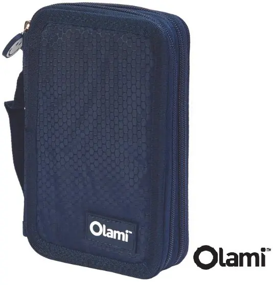 CARTUCHERAS OLAMI "OXFORD IMPERMEABLE" 2 PISOS REFORZADAS