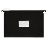 CARPETA COLGANTE " PVC NEGRO" CON VISOR