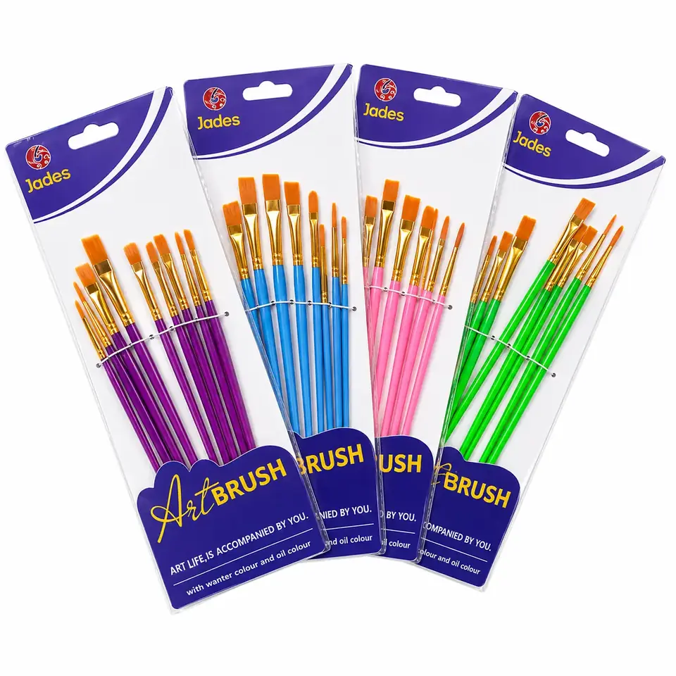 PINCELES DE ARTISTICA x 10 unidades Artbush JADES