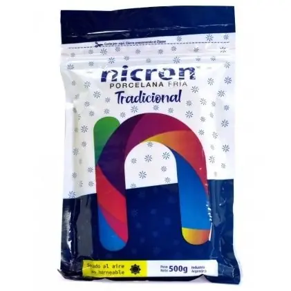 PORCELANA FRIA NICRON X 500 GR (c/ cierrre zip)