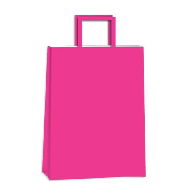 BOLSAS DE REGALO " FUCSIA " Tamaño 14 x 20 COLOR