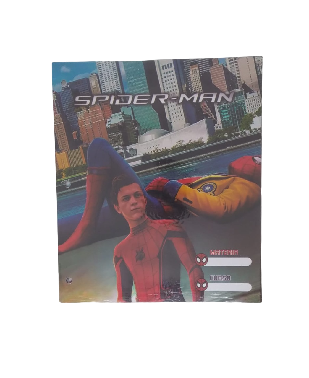 Separadores de Materias "Spider Man Marvel" Tamaño Escolar (Fantasia) Hombre Araña