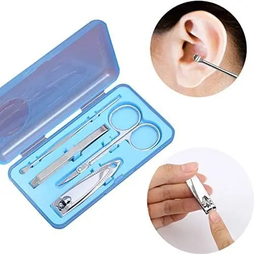 Set de Manicura * Estuche Rigido * 4 Piezas