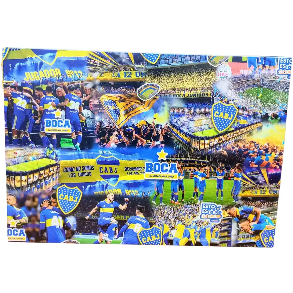 Tapa de Carpeta de Dibujo N6 -BOCA JUNIORS-