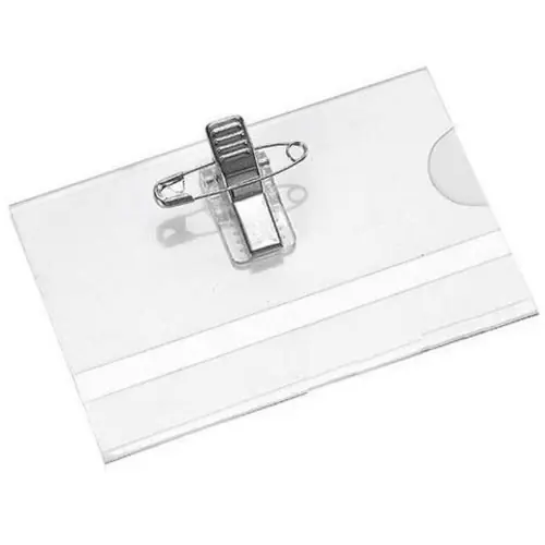 Porta Credencial Con Broche cocodrilo