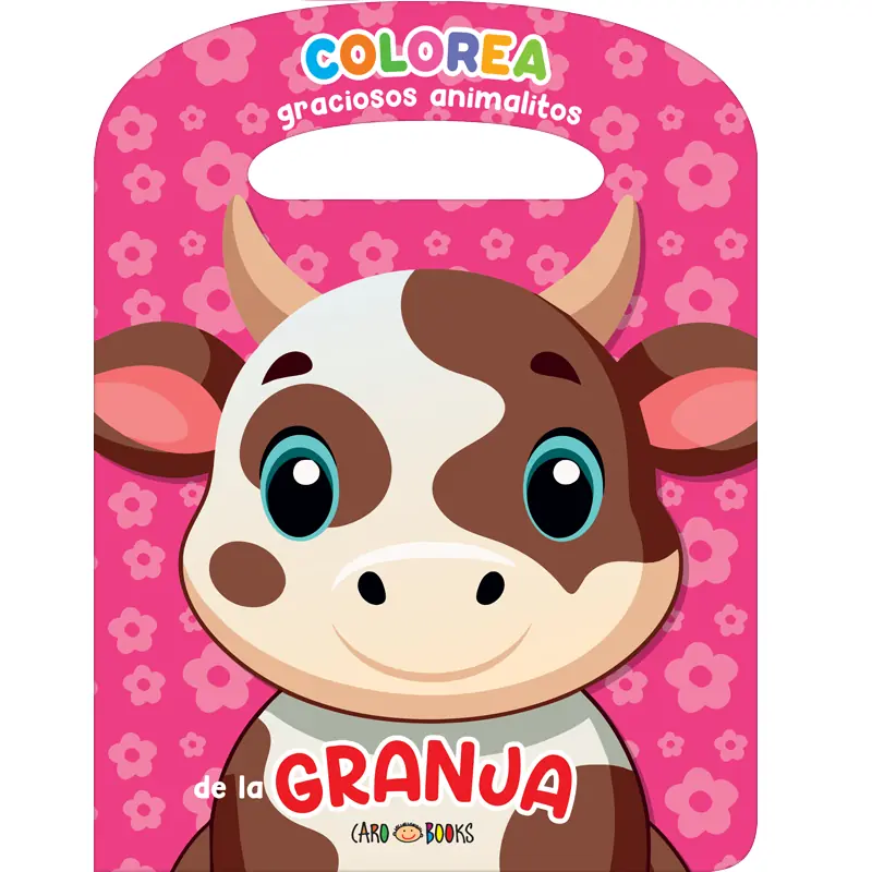 LIBRITOS PARA COLOREAR * GRANJA *  C/ MANIJITA 16X21 -COLECCION COLOREA GRACIOSOS ANIMALITOS-