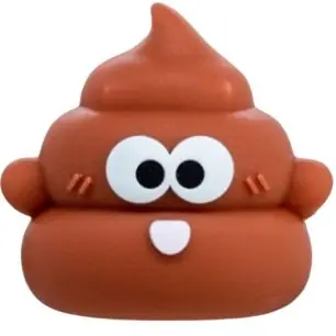 Sacapunta Con Formas " POOP " BRW 1 B0ca (Excelente Calidad) Caca