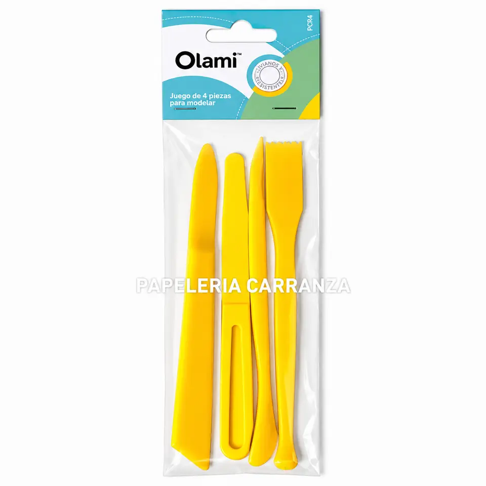 Kit de Estecas Modeladoras x 4 unidades OLAMI