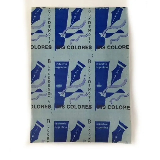 Block Borrador Esquelita "Mis colores" 80 hojas (Tamaño A5)