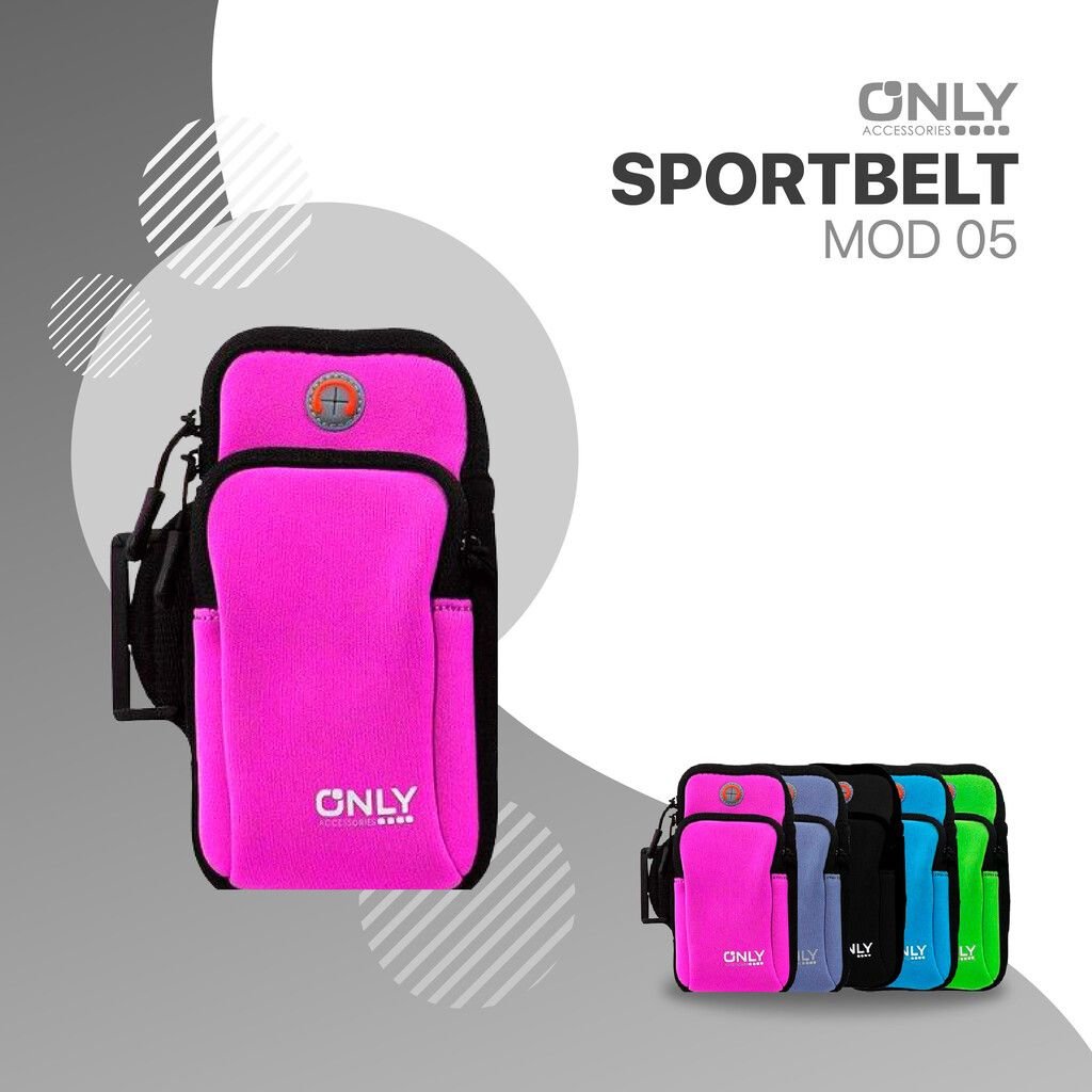Brazalete * Only Mod 05 FUCSIA * SportBelt 2 Divisiones