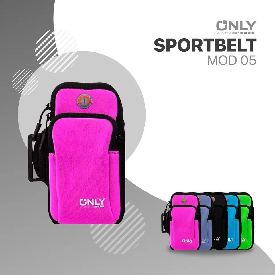 Brazalete * Only Mod 05 FUCSIA * SportBelt 2 Divisiones